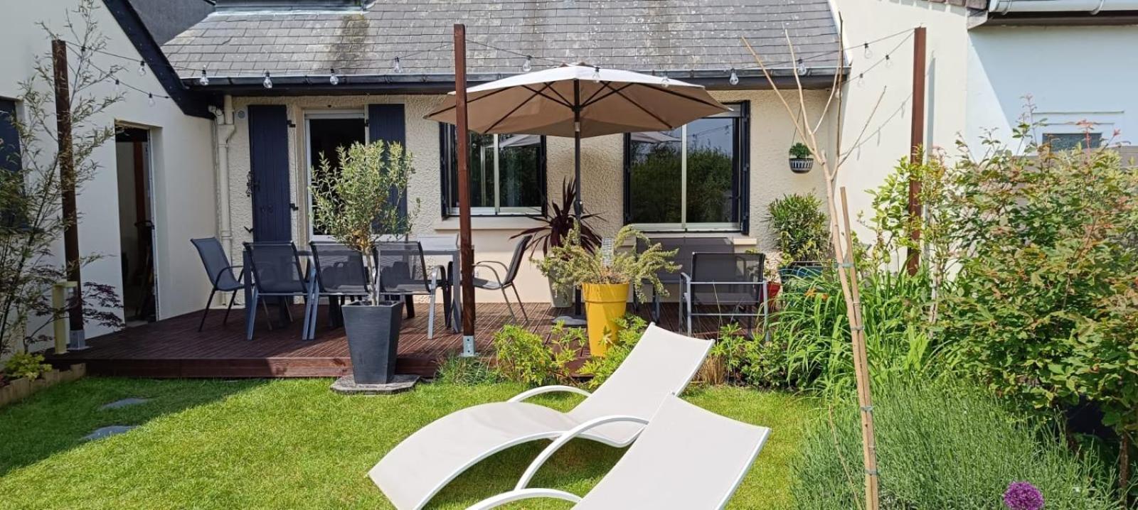 Cottage Proche Du Bord De Mer Et Au Coeur Des Dunes Мерлимон-Плаж Экстерьер фото